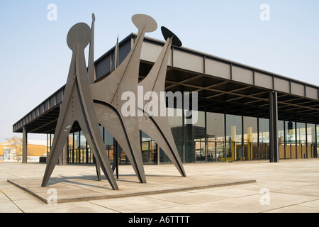 New National Gallery at Kunstforum, Berlin, Germany, Europe Stock Photo