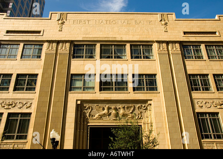 Orlando Florida fl downtown Art Deco and Egyptian Revival building Stock Photo