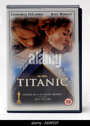 Titanic - Video Cassette Stock Photo