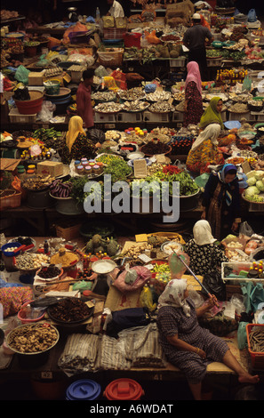 Market, Kota Bharu, Malaysia Stock Photo