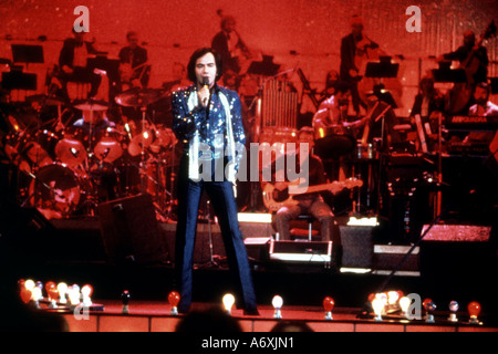 THE JAZZ SINGER  Neil Diamond 1980 EMI film Stock Photo