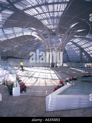 Museum of Fruit, Yamanashi, West Tokyo, 1996. Event Space. Architect: Itsuko Hasegawa Stock Photo