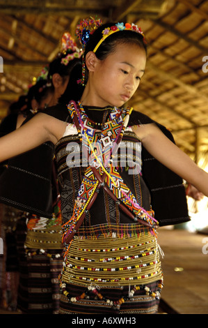 Rungus traditional costume in North Borneo Stock Photo - Alamy