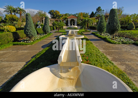 Hollis Garden park in the heart of downtown Lakeland Florida FL USA Stock Photo