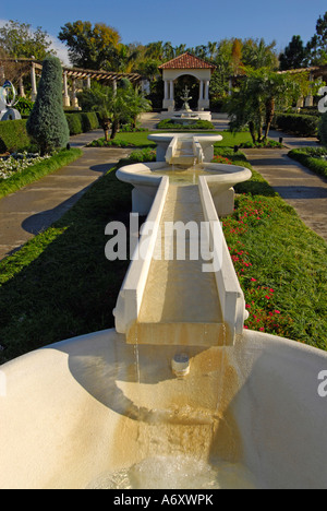 Hollis Garden park in the heart of downtown Lakeland Florida FL USA Stock Photo