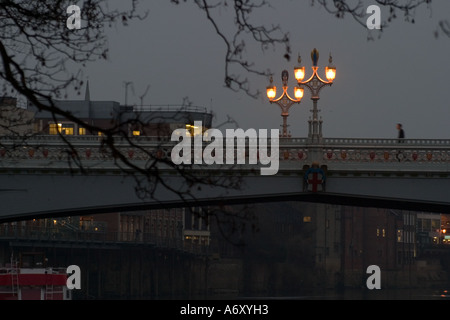 Lendal Bridge York at dusk Stock Photo