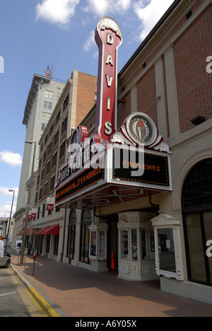 The historic Davis Theatre in Montgomery Alabama Stock Photo - Alamy