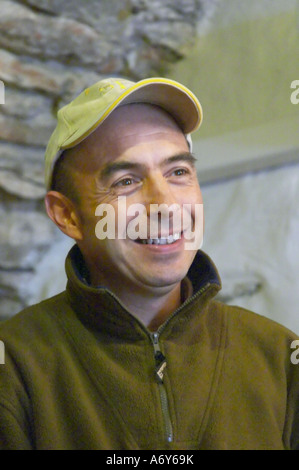 Sylvain Fadat Domaine d'Aupilhac. Montpeyroux. Languedoc. Owner winemaker. France. Europe. Stock Photo