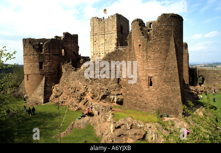 goodrich castle herefordshire  Richard 'Strongbow Stock Photo