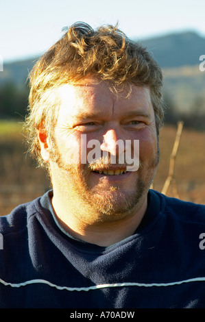 François Lafon Domaine de l'Aigle. Limoux. Languedoc. France. Europe. Stock Photo