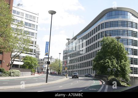 lower thames street london uk Stock Photo