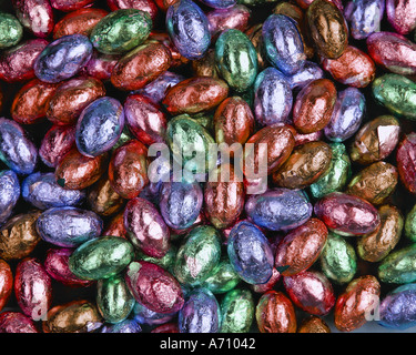 Colorful candy wrappers Stock Photo