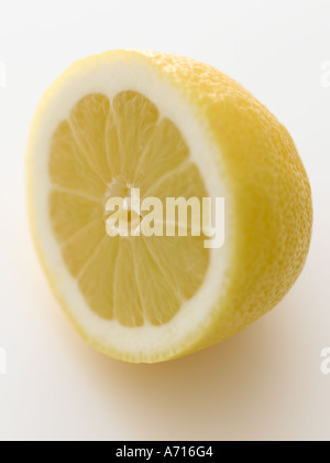 Half a lemon - high end Hasselblad 61mb digital image Stock Photo