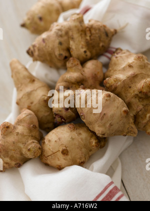 Jerusalem artichokes - high end Hasselblad 61mb digital image Stock Photo