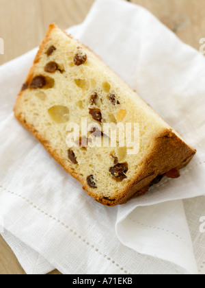 Panettone cake shot with Hasselblad medium format digital Stock Photo