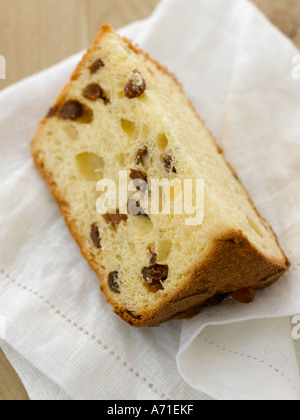 Panettone cake shot with Hasselblad medium format digital Stock Photo