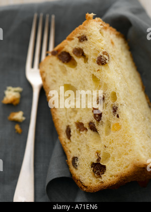 Panettone cake shot with Hasselblad medium format digital Stock Photo
