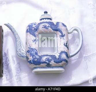 Traditional Chinese teapot decoration Stock Photo