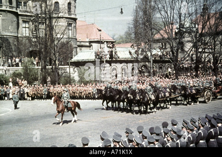 Nazism / National Socialism, events, parades, Munich 1940, Stock Photo