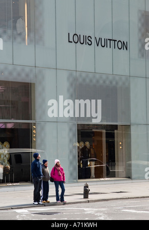 Louis Vuitton shop next to Bloomingdales department store, Manhattan, New  York City Stock Photo - Alamy