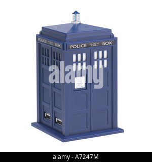 Doctor Who Tardis Police Public call Box Stock Photo