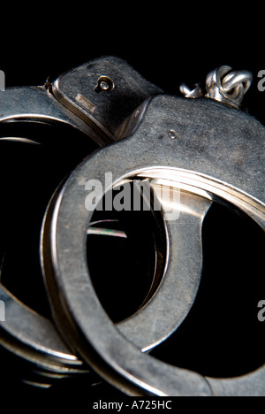 Handcuffs Stock Photo