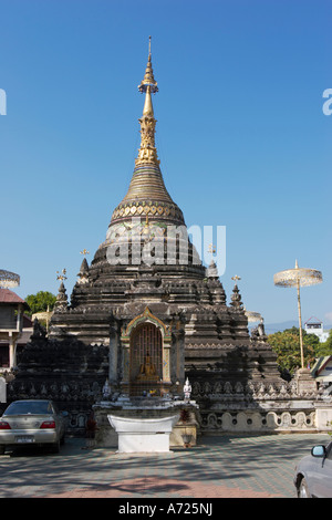 Pagoda, Thai Buddhist Chetawan Temple, Petaling Jaya, Malaysia Stock ...