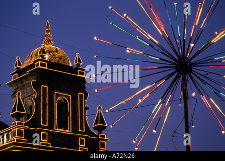 Portugal, Barcelos. Igreja do Senhor da Cruz, 1705, Festas das Cruzes (Festival of Crosses) Stock Photo