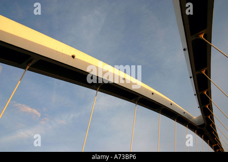 Bridge, Salford Quays, Manchester Stock Photo