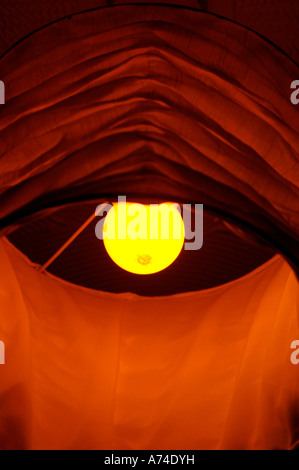 Still-Life Image Of A Bedroom Light. Stock Photo