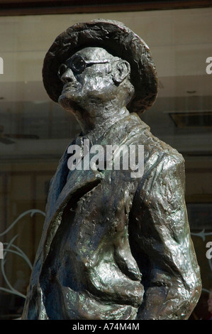 IRELAND Dublin region Dublin James Joyce statue at North Earl Street ...