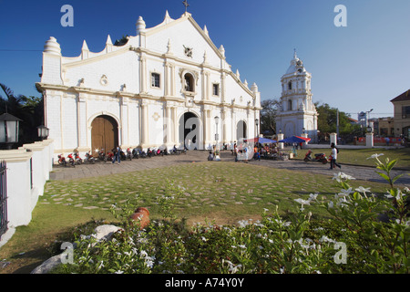 View Of St Pauls Cathedral In Vigan Stock Photo