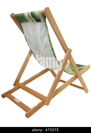 Deckchair Stock Photo
