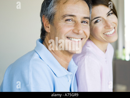 Mature couple smiling Stock Photo