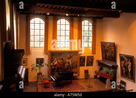 studio, Rubens House, Rubenshuis, home, Peter Paul Rubens, museum, Antwerp, Antwerp Province, Belgium, Europe Stock Photo