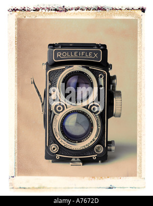 rolleiflex camera Stock Photo