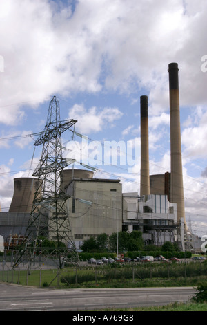 Ferrybridge Power Station Knottingley West Yorkshire Stock Photo