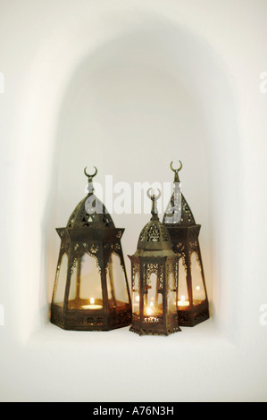Arabian hand lamps Stock Photo