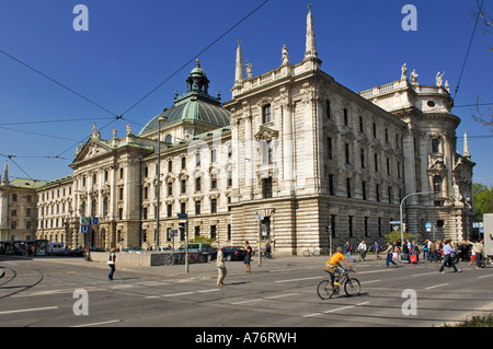 Palace of justice, Munich, Bavaria, Germany Stock Photo