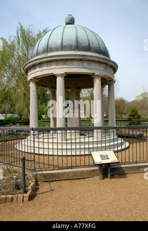 Grounds of Hermitage Home and Museum of Andrew Jackson near Nashville Tennessee TN Stock Photo