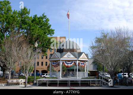 The downtown square in Ocala Florida FL Stock Photo