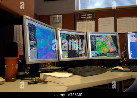 Doppler Radar Station Ruskin Florida Stock Photo