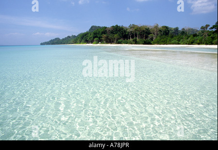 India Andaman Islands Havelock Radha Nagar beach Stock Photo