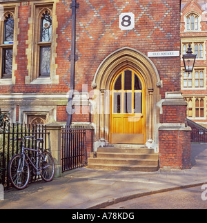 Door and entrance on building at 8 Old Square BUILDING exterior at Old Buildings Lincolns Inn, Inns of Court, London England UK  KATHY DEWITT Stock Photo