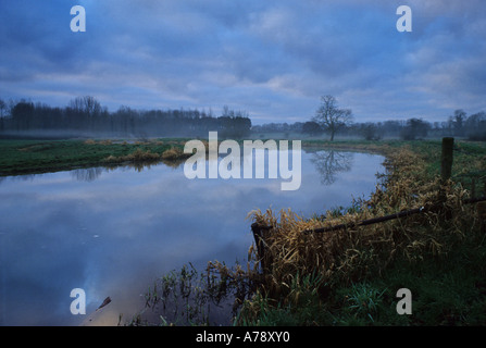 River Bure Nr Oxnead Norfolk Stock Photo