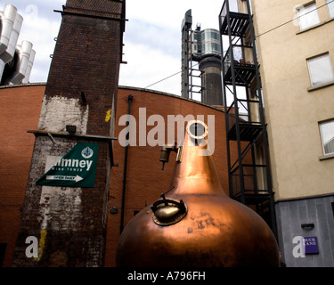 Old Whiskey Vat, Jameson Distillery, Dublin, Ireland Stock Photo