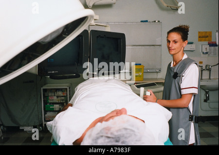 Radiographer Stock Photo