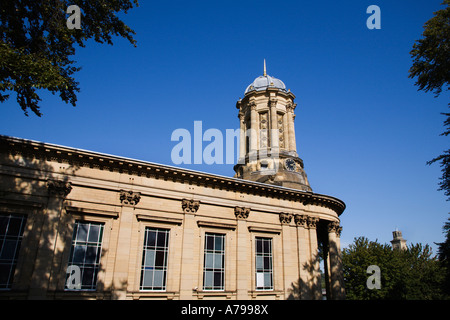 Saltaire United Reformed Church at Saltaire near Bradford West Yorkshire Stock Photo