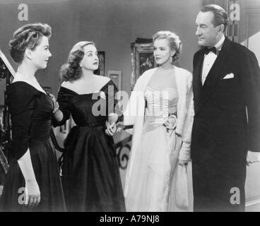 ALL ABOUT EVE 1950 TCF film with George Sanders as Addison DeWitt and ...