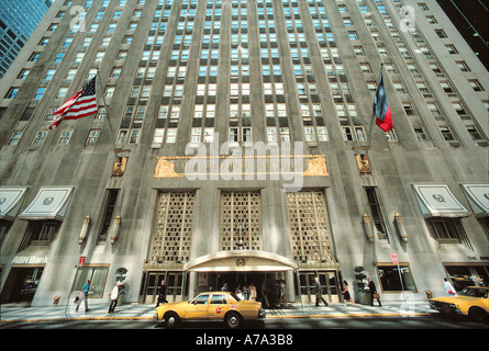 Waldorf Astoria Park Avenue Manhattan New York Stock Photo